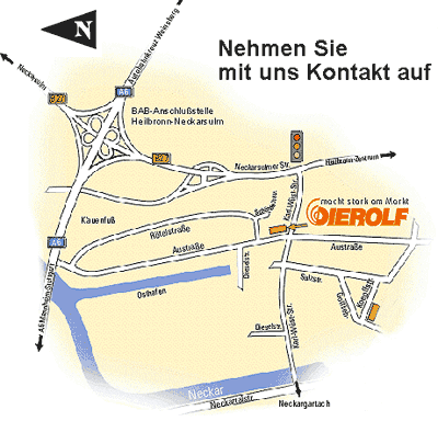 Anfahrtskizze Dierolf