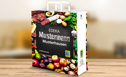 EDEKA Papiertragetasche